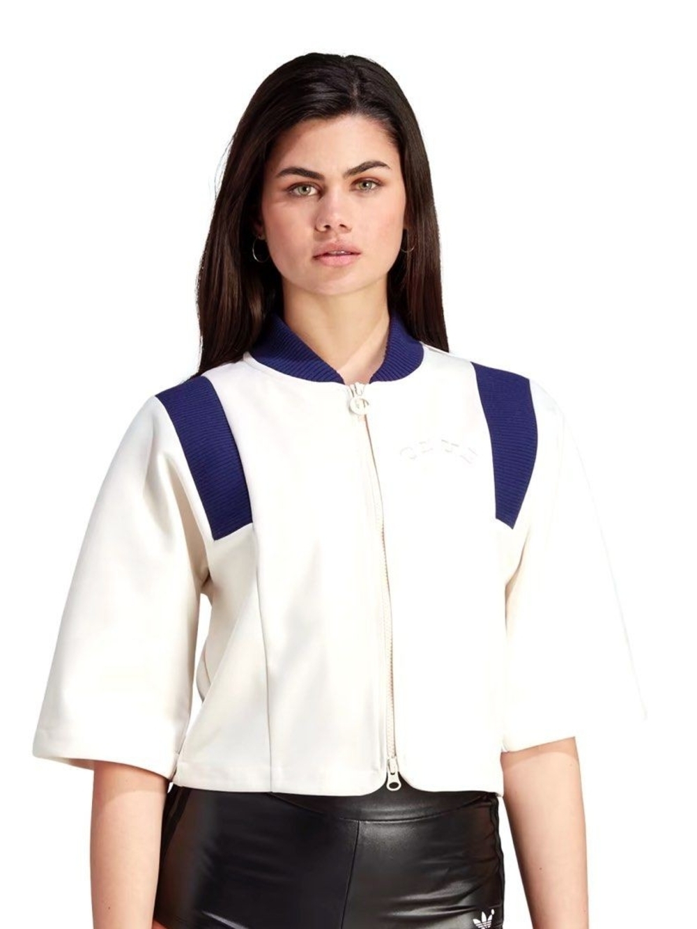 adidas Blue Version Cropped Jacket